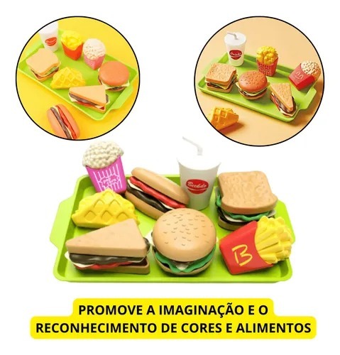 KIT COMIDINHAS FAST FOOD